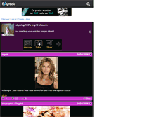 Tablet Screenshot of ingridchauvin69.skyrock.com