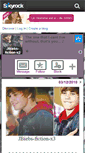 Mobile Screenshot of jbiebs-fiction-x3.skyrock.com