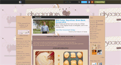 Desktop Screenshot of elisecreations.skyrock.com