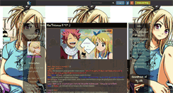 Desktop Screenshot of fairy-tail-777.skyrock.com