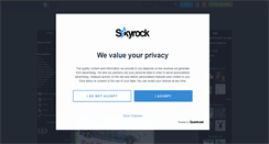 Desktop Screenshot of blogstar--800.skyrock.com