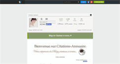 Desktop Screenshot of citations-annuaire.skyrock.com