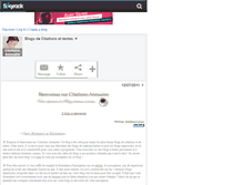 Tablet Screenshot of citations-annuaire.skyrock.com