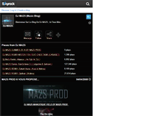 Tablet Screenshot of dj-ma2s.skyrock.com