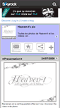 Mobile Screenshot of heavent-pix.skyrock.com