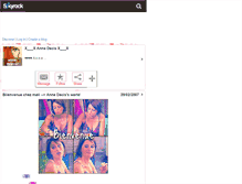 Tablet Screenshot of anne-f0rever.skyrock.com