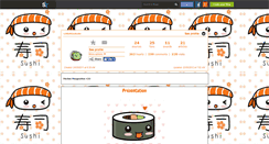 Desktop Screenshot of littlemisssushi.skyrock.com
