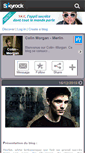 Mobile Screenshot of colin--morgan.skyrock.com
