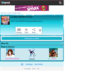 Tablet Screenshot of cinana.skyrock.com