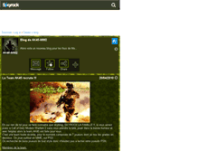 Tablet Screenshot of ak45-mw2.skyrock.com