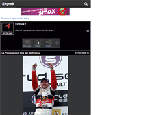 Tablet Screenshot of f1team.skyrock.com