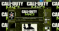 Desktop Screenshot of callofduty4.skyrock.com