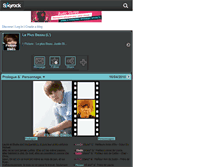 Tablet Screenshot of fiction-biebs.skyrock.com