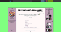 Desktop Screenshot of greenxtoxic-rencontre.skyrock.com