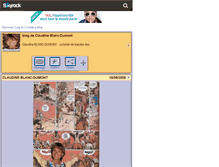 Tablet Screenshot of clblancdumont.skyrock.com