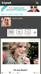 Mobile Screenshot of franceswifttaylor.skyrock.com