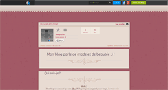 Desktop Screenshot of la-viie-en-rose.skyrock.com