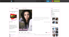 Desktop Screenshot of missiz--fresh.skyrock.com