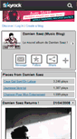 Mobile Screenshot of damiensaez-2008.skyrock.com
