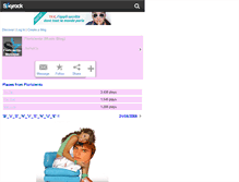 Tablet Screenshot of floricienta-musique.skyrock.com