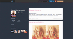 Desktop Screenshot of dianna-elise-agron-1986.skyrock.com