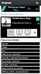 Mobile Screenshot of cronik-zik.skyrock.com