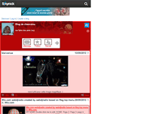 Tablet Screenshot of chezvalou.skyrock.com