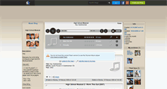 Desktop Screenshot of hsm-muza.skyrock.com