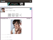 Tablet Screenshot of chloe-33.skyrock.com