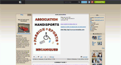 Desktop Screenshot of handi-sports-mecaniques.skyrock.com