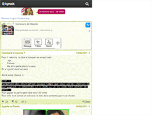 Tablet Screenshot of concours-beaute1.skyrock.com