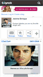 Mobile Screenshot of ilove-you-enrique.skyrock.com