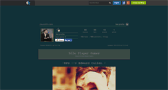 Desktop Screenshot of edward-rpg-cullen.skyrock.com