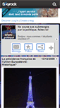 Mobile Screenshot of debats-politique.skyrock.com