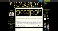 Desktop Screenshot of g-oossipgirl.skyrock.com