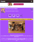 Tablet Screenshot of dansepassionmuret.skyrock.com