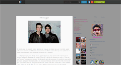Desktop Screenshot of gleeclub-fiction.skyrock.com