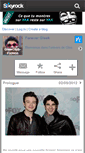 Mobile Screenshot of gleeclub-fiction.skyrock.com