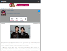 Tablet Screenshot of gleeclub-fiction.skyrock.com