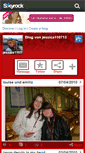 Mobile Screenshot of jessica110713.skyrock.com