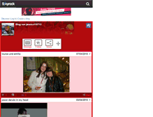 Tablet Screenshot of jessica110713.skyrock.com