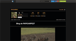 Desktop Screenshot of papicarpe27.skyrock.com