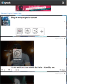 Tablet Screenshot of enrique-iglesias-concert.skyrock.com