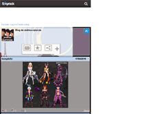 Tablet Screenshot of andrea-canovas.skyrock.com