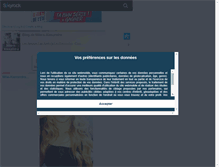 Tablet Screenshot of mlle-x-alexandra.skyrock.com