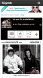 Mobile Screenshot of ich-und-du-in-die-nacht.skyrock.com