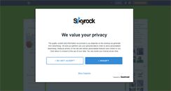 Desktop Screenshot of blog-visite.skyrock.com