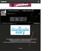 Tablet Screenshot of comme-cendrillon.skyrock.com