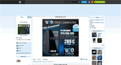 Desktop Screenshot of eurocomputer.skyrock.com