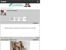 Tablet Screenshot of coeur-de-pirate-songs.skyrock.com